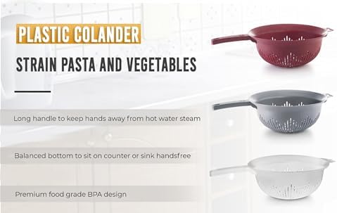 Safe Kitchen Colander for Pasta More