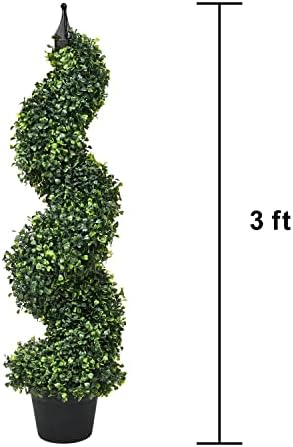 Lvydec 2-Piece Boxwood Topiary