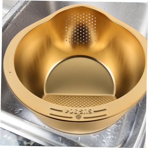 Premium Kitchen Strainer Basket with Stainless Steel Design