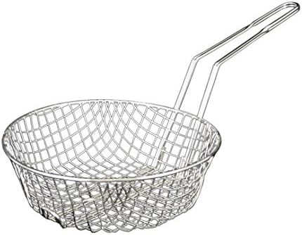 12 Round Nickel-Painted Food Strainer
