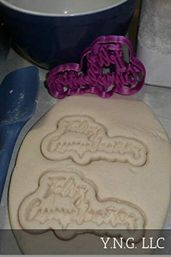 FELIZ CUMPLEANOS BIRTHDAY COOKIE CUTTER
