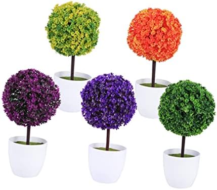 Double Boxwood Ball Topiaries Relaxing Decor for Home Gifting