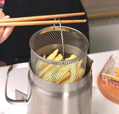 Bacon grease and cooking oil eliminator 304 stainless steel mesh oil strainer