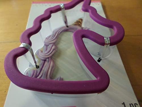 Celebrate It Grippy Plastic Unicorn Cookie Cutter 35x425