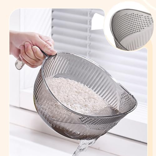 Heraon Rice Washing Basket Easy Durable and Efficient