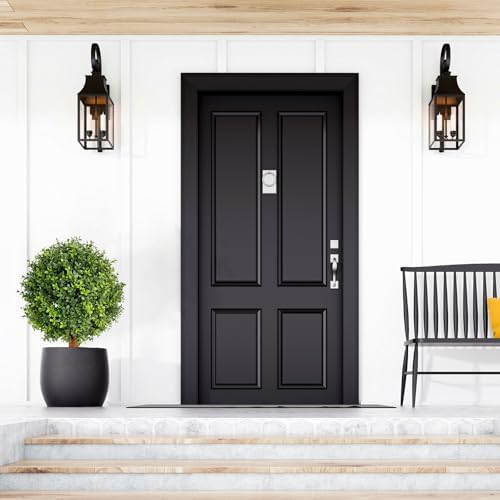 Lifelike Boxwood Topiary Outdoor Decor