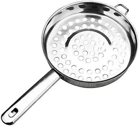 Double-Ended Feast Cooling Metal Colander Spoon Set for Hot Pot