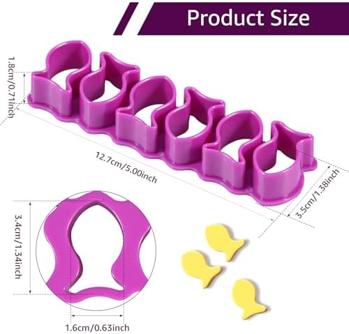 3Pcs Handmade Mini Plastic Fish Cookie Cutters for Baking Crafting