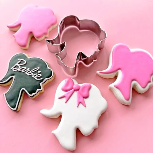 Fruity RM Doll Head Cookie Cutter Fuchsia for Cookies Crafts