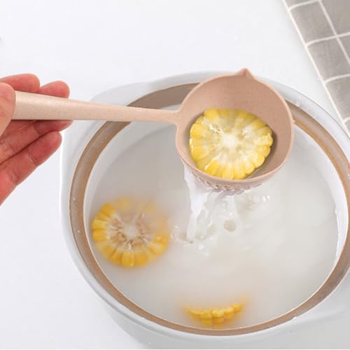 DOITOOL 2-in-1 Straining Spoon