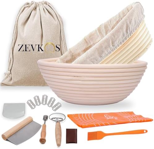 Proofing Baskets Sourdough Starter Set for Bread Baking
