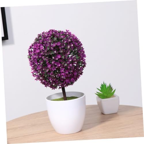Double Boxwood Ball Topiaries Relaxing Decor for Home Gifting