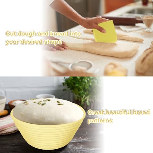 Premium Silicone Sourdough Baskets Set