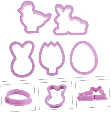 Easter-Themed 3D Animal Cookie Cutters