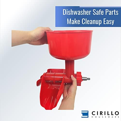 Cirillo Fruit Strainer For KitchenAid Mixers - Strains Tomatoes Apples