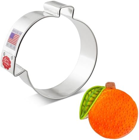 Orange Ann Clark Cookie Cutter USA Made