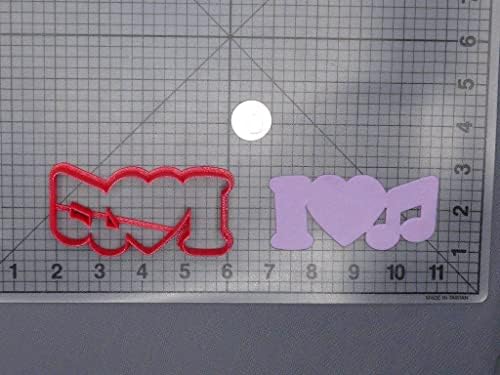 I Love Music 266-G534 Cookie Cutter Eco-Friendly
