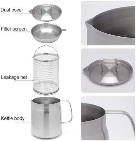 Bacon grease and cooking oil eliminator 304 stainless steel mesh oil strainer