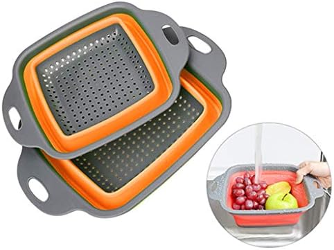 Ergonomic Collapsible Silicone Kitchen Strainer