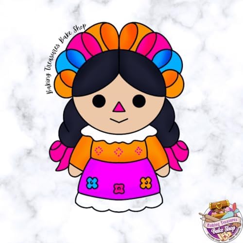 Maria Mexican Doll Cookie Cutter Set