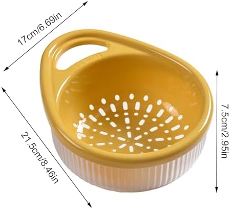 Strainer Basket Dual-Layer Food Strainer Kitchen Tool