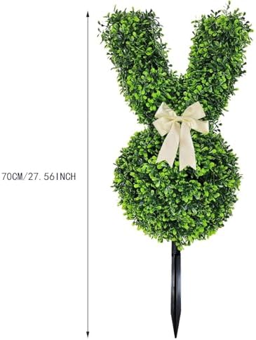 2 Swinging Bunnies 355in for Home Outdoor
