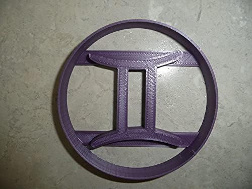 6X Gemini Zodiak Sign Astrology fondant cutter set USA Made