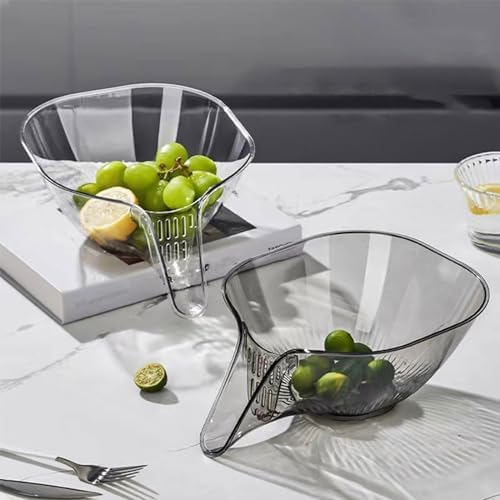 2pcs Multi-Functional Drain Basket Kitchen Sink 2pc Drain B basket Colander