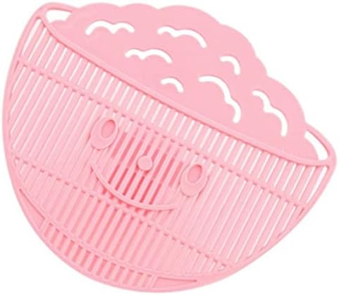 Pink Clip On Strainer for Pots Pans and Bowls