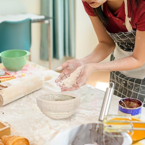 Perfect Your Bread with EupHHonycs 5-Inch Banneton Proofing Basket Set