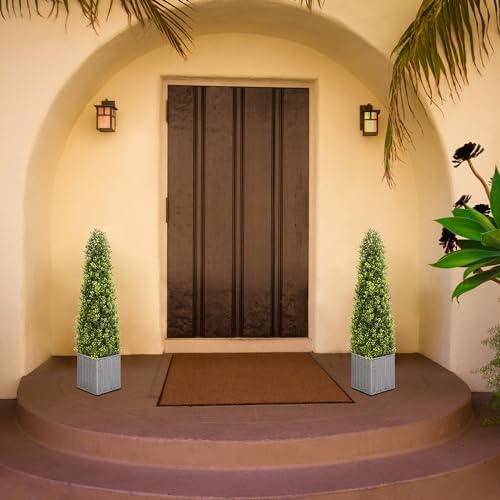 Elevate Your Space with theSEVENLOVE Boxwood Topiary Set