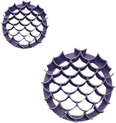 Mermaid Shell Cookie Cutters Set of 2 Sizes