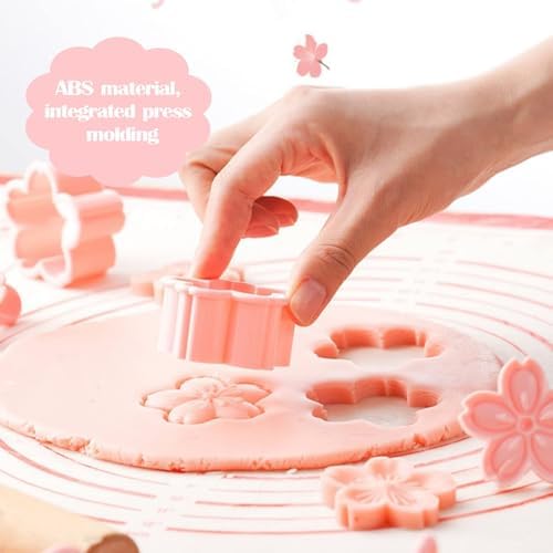 Festive 16-Piece Spring Flower Dive Cookie Cutters Set