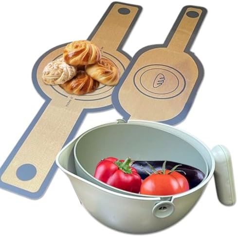 BLISS HOMY 2-in-1 Colander Strainer Bowl