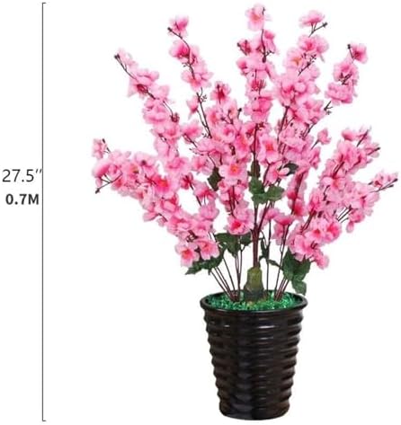Elegant Artificial Peach Blossom Tree for Home Decor