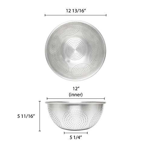 Excellante Heavy Duty Aluminum Colander
