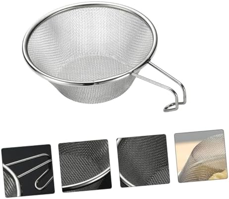 DECHOUS 3-Piece Collapsible Steel Colander Set