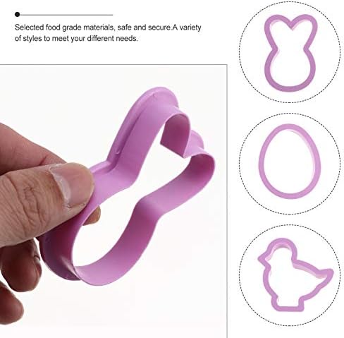 Hemoton 10-Piece Easter Cookie Cutter Set