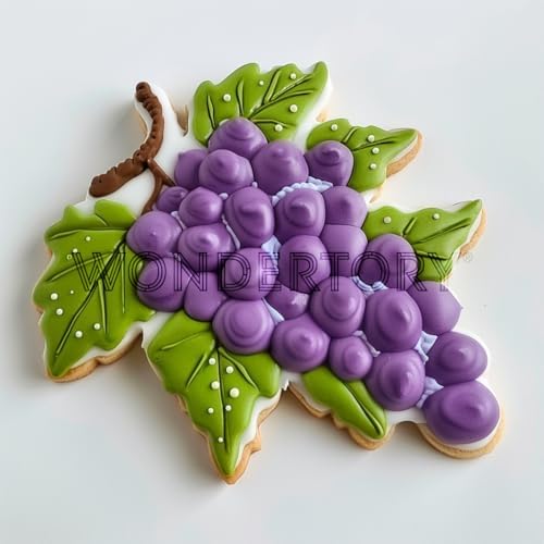 Grape Cookie Cutter 4 Inch Made in USA