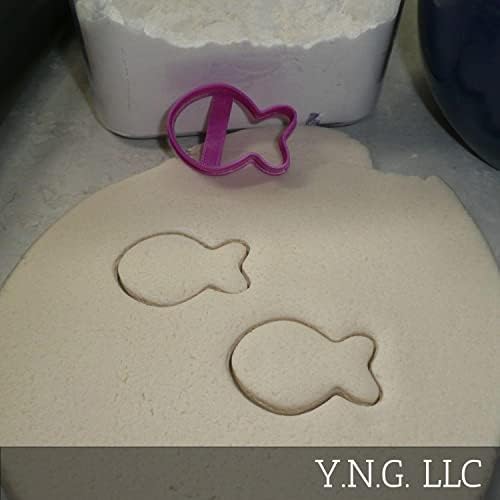 Stylish Purple Goldfish Cookie Cutter