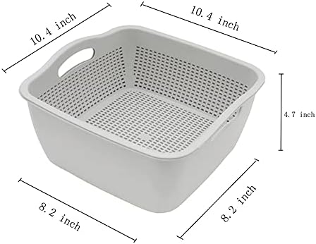 Efficient Colander Set for Easy Cooking Cleaning