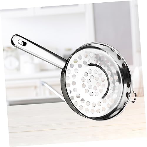 Stainless Steel Colander Spoon with Handle for Cooking