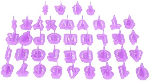 40PC Alphabet and Number Cookie Set