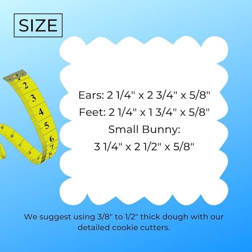 Easter Bunny Cookie Cutter Set by You for You