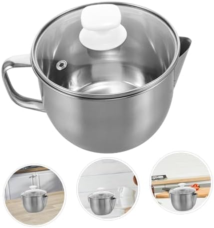 STOBAZA 304 Stainless Steel Oil Strainer with Glass Lid