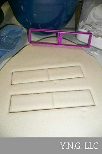 Large Long Rectangle Cookie Cutter Small