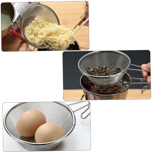 Stainless Steel Colander with Ergonomic Handle