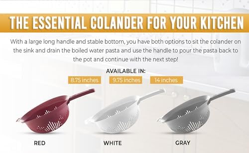 Safe Kitchen Colander for Pasta More
