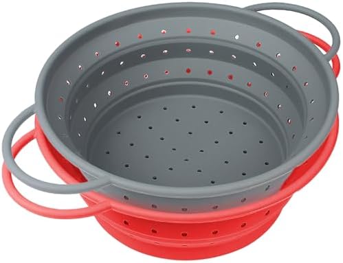 Space-Saving Collapsible Colander Set
