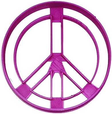 Peace Sign Cookie Cutter Retro USA Made